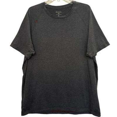 Camiseta RHONE Reign Para Hombres XL Performance Gris Oscuro Ropa Activa Absorbe la Humedad Foto 1 de 4