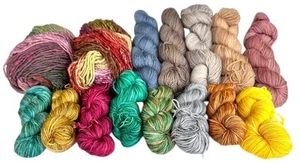 15 Knäuel 450 Gramm + gemischte HIGH END Marken Garn Wolle - Bild 1 von 6