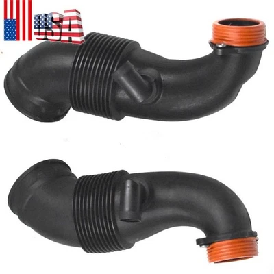 LH & RH Air Intake Boot Pipe 13717638568 13717638569 FOR 2014-2019 BMW X5 X6 - Image 1 of 4