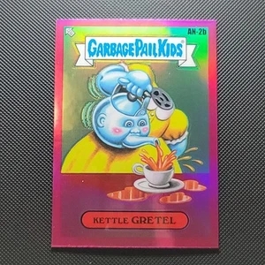 Garbage Pail Kids Chrome 7 Magenta Refractor - Kettle Gretlel AN-2b Topps GPK - Picture 1 of 2