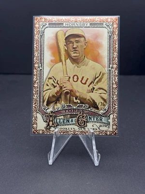 2025 Topps Allen & Ginter Rogers Hornsby #35 Orange Foil Filigree /25 - Image 1 of 2
