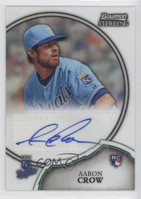 2011 Bowman Sterling Rookie Auto Refractor /199 Aaron Crow #11 Auto RC - Image 1 of 2