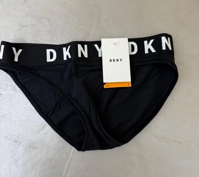 DKNY Women's Cozy Boyfriend Bikini Underwear Black Size S DK4513 - Image 1 of 4