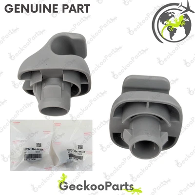 Honda Genuine Civic CR-V Acura TSX Sunvisor Holder Hook Clips 88217-S04-003ZA X2 - Image 1 of 4