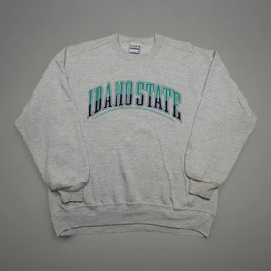 Sudadera DE COLECCIÓN Gear for Sports Idaho State para Hombres talla XL Gris Estampado Gráfico De Colección - Imagen 1 de 12
