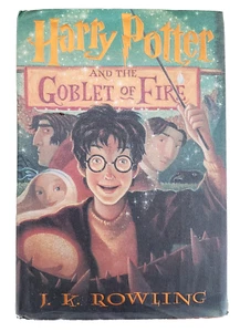 2000 Harry Potter und der Feuerkelch JK Rowling HCDJ First American Edition - Bild 1 von 9