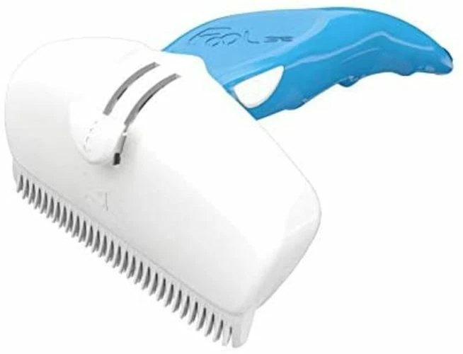 Iris Ohyama Pet Brush Foury Easy Blue Dog L Size - image 1 of 1