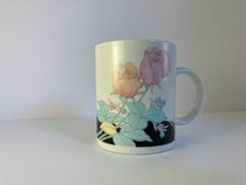Vintage Floral Rose Coffee Mug