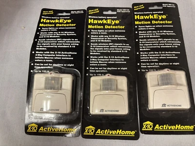 X10 indoor motion detectors Lot of three(3) - Image 1 of 2