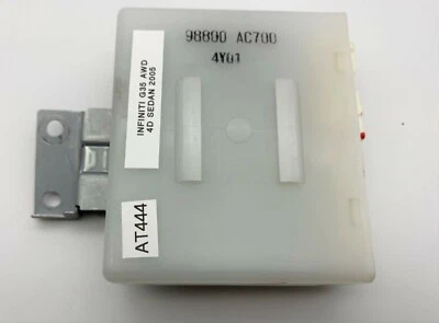 OEM 03-08 Infiniti G35 AWD 4D sedán asiento delantero debajo del tablero módulo de alimentación control Foto 1 de 4