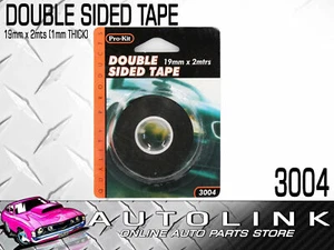 Prokit 3004 Double Sided Tape 19mm Wide x 1mm Thick 2 Metre Roll  - Picture 1 of 4