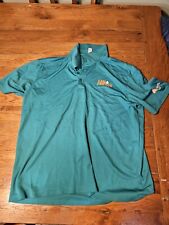 The Home Depot Employee Cam & Friends Polo Shirt XL Authentic Teal 