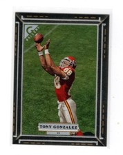 1997 Topps Gallery #11 Tony Gonzalez Rookie Card NM-MT