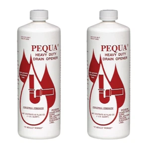 2 CONFEZIONI PEQUA 32 oz apri scarico resistente - Foto 1 di 2