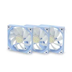 Yeston YT-120 SAKURA Fan ARGB LED 120mm 4pin PWM Silent Cooler Fan 3-Pack - Picture 1 of 8