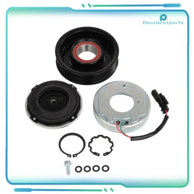 AC Compressor Clutch Kit New For Chevrolet Silverado 2500 3500 HD 6.6L 2015-2023 - Image 1 of 4