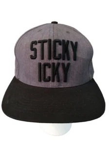 Acapulco Gold - Built to Fit Tough as S--t - Sticky Icky Grey Snapback Cap - Mad - Picture 1 of 1