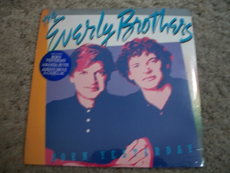 The Everly Brothers LP-Born Yesterday-1986-Mercury-FACTORY SEALED Foto 1 de 1