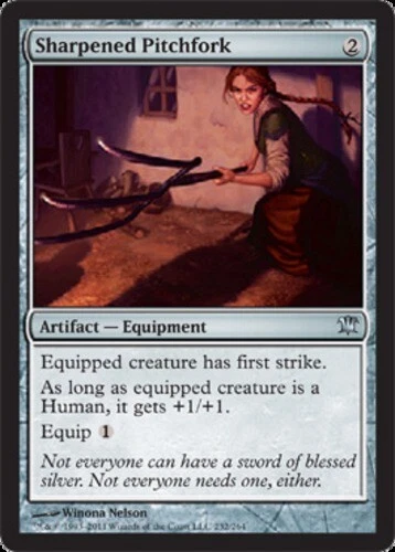Innistrad - Sharpened Pitchfork - Foil - Image 1 of 1