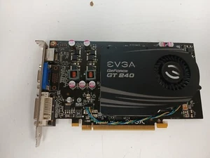 EVGA NVIDIA GeForce GT 240 (512-P3-1240-LR) 512 MB GDDR5 Video Graphics Card - Picture 1 of 5
