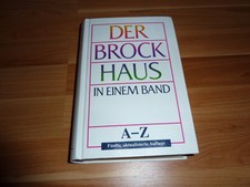 Der Brock Haus in einem Band, Nachschlagewerk, Lexika, Brockhaus 5. Auflage