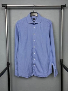 Hackett Vintage Mens Striped Long Sleeve Shirt Size L - Picture 1 of 7