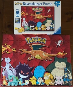 Pokemon Ravensburger 100 XXL Piece Jigsaw Puzzle - Picture 1 of 1