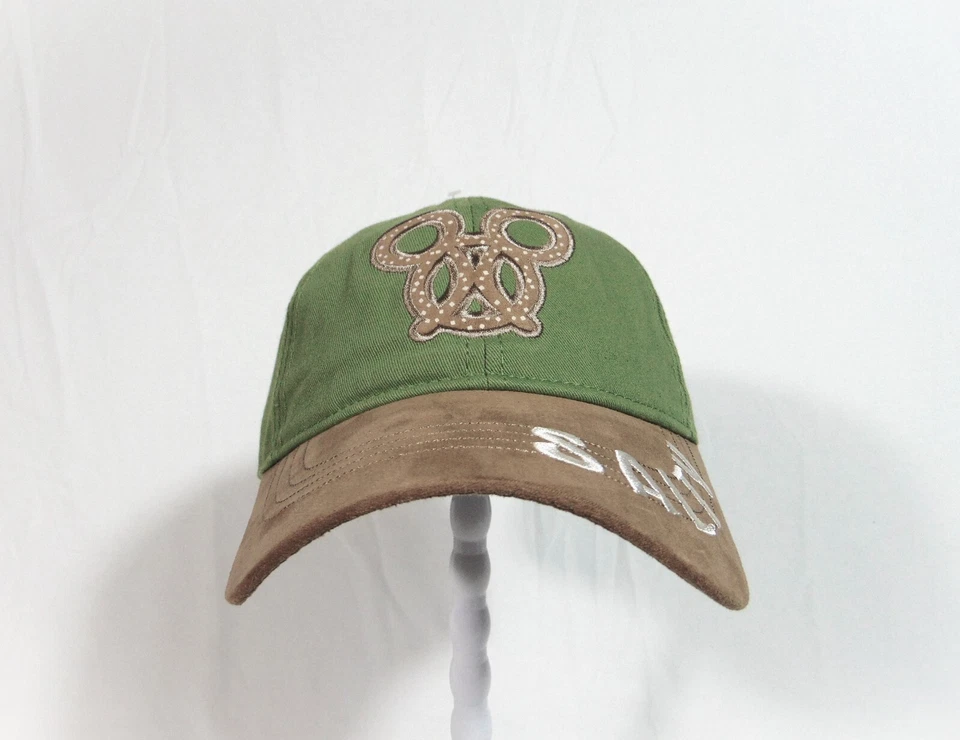DISNEY SNACKS & TREATS SALTY PRETZEL ADJUSTABLE BASEBALL HAT CAP