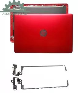 New For HP 15-BS 15T-BS 15-BW 15-BS234WM Lcd Back Cover+Hinges Red L03441-001 US - Picture 1 of 6