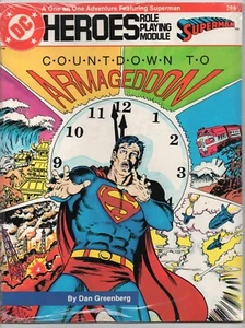 MÓDULO DE JUEGO DE ROL DC HEROES 209 SUPERMAN CUENTA REGRESIVA A ARMAGEDÓN SELLADO - Imagen 1 de 2