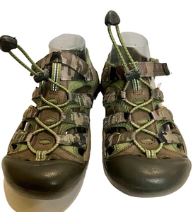 Keen Newport H2 Waterfront Mens/Youth SIZE 6 Sandals Green Camo Hiking Water - Picture 1 of 6