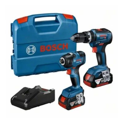 Bosch GSB 18V-55 GDR 18V-200 Brushless Twin Kit 0615990M72 - Image 1 of 4