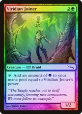 Viridian Joiner FOIL Mirrodin NM Green Common MAGIC GATHERING CARD ABUGames