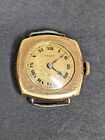 Vintage Men's Women's Gruen Gold Toned Watch 15 Jewel Working READ!