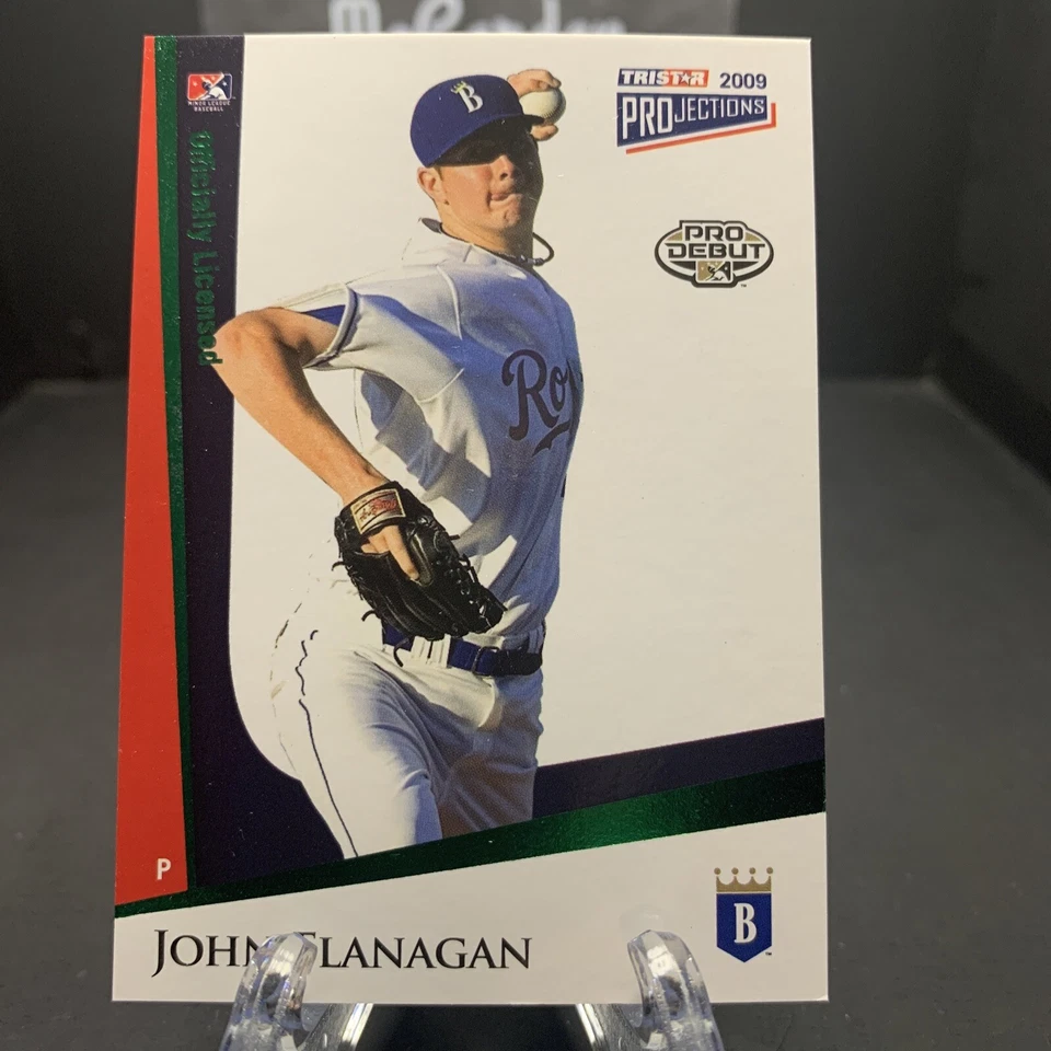 2009 TRISTAR PROjections Green #249 John Flanagan /50 - Image 1 of 2