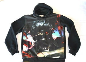 Kaneki Ken Hoodie Shuang Jie Anime Tokyo Sweatshirt Pullover Jumper Mens XL - Picture 1 of 7