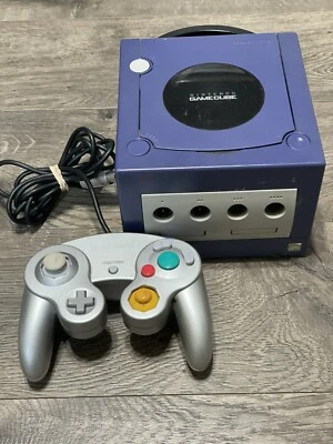 Nintendo GameCube DOL-001 USA | Indigo Purple | Used | Console w/ Controller - Image 1 of 4