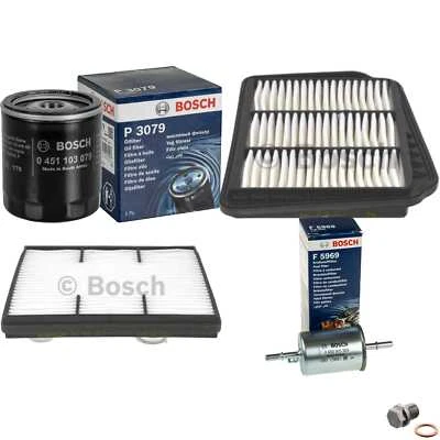 BOSCH Inspection Set Filtres pour Chevrolet Lacetti J200 Nubira Berline - Photo 1/4