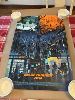 Impressão em tela x/375 Kilian Eng Blade Runner 2049 pôster de filme de arte BNG Mondo Like - Imagem 1 de 4