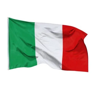 Bandera Italia 60 90 bandera Italia bandera nacional italiana Italia 2X ojales - Imagen 1 de 6