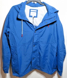 Goodfellow Co Blue Mens Windbreaker Water Resistant Jacket 2XL TALL - Picture 1 of 3
