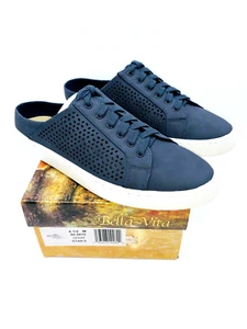 ๐ Bella Vita Star II Mule / Slip on Sneakers- Denim, US 8.5M - Picture 1 of 9