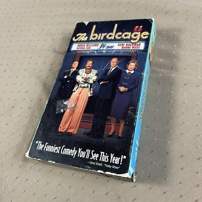 The Birdcage, 1996 Robin Williams Comedy Movie (VHS Tape) - Image 1 of 2