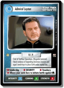 Admiral Leyton - The Dominion - Star Trek CCG 1E - Imagen 1 de 1