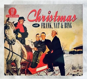 Christmas with Frank, Nat & Bing (CD - Remastered) 2017 Compilation, EU *SEALED* - Picture 1 of 5