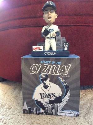 Blake Snell Tampa Bay Rays 2018 Cy Young Award CYZILLA BOBBLEHEAD Original Box - Image 1 of 4