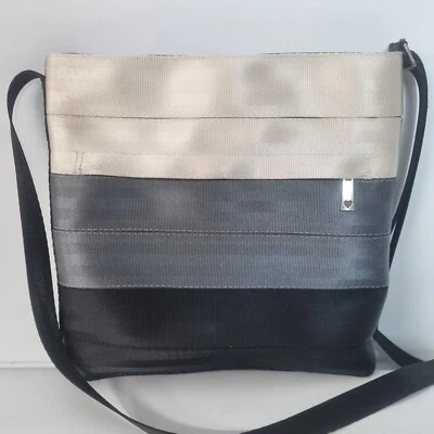 Harvey's Original 安全带 简约斜挎包 单肩包 中性 灰色 — 第 1/4 张图片