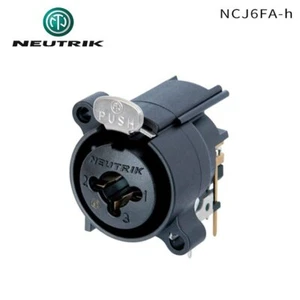 NEUTRIK NCJ6FA-H 3 pole XLR female receptacle with (6.35mm)1/4" TRS stereo jack - Picture 1 of 5