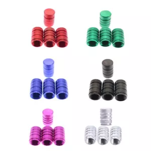 4pca Car Tire Tyre Wheel Air Dust Cover Ventil Valve Stem Cap Car Accessories - Picture 1 of 18