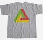 Impossible Triangle T-Shirt Geometry Optical Illusion Mens T-Shirt